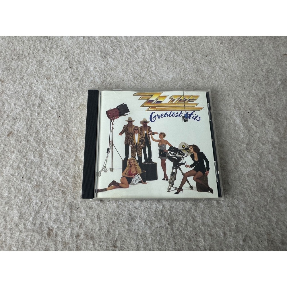 ZZ Top Greatest Hits CD 1992 Warner Bros 9 26846-2 Sharp Dressed Man Legs Rock